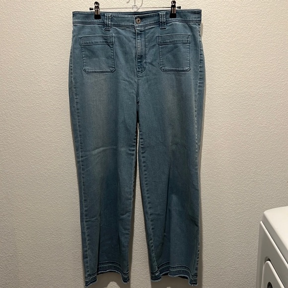 J.Jill high-rise full-leg crops 12 - Picture 1 of 6